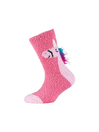 CAMANO | Chaussettes pour filles, lot de 2, rose shocking | rosa